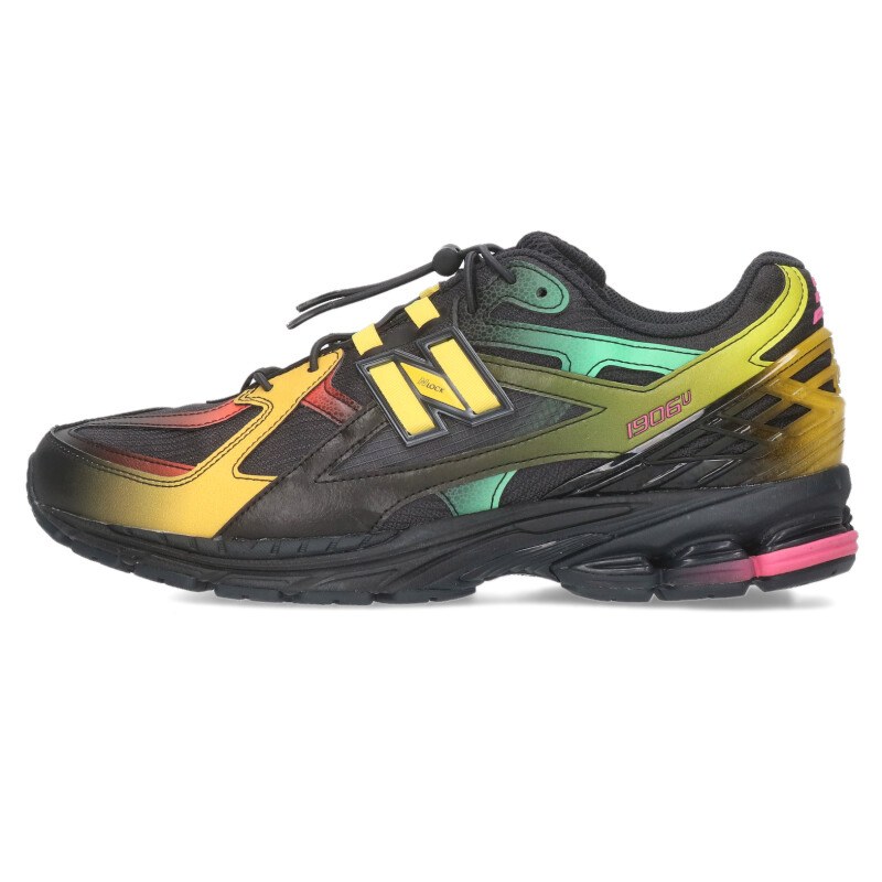 ニューバランス New Balance　 ×ブリックスアンドウッド BRICKS & WOOD サイズ:28.5cm M1906RE ローカットスニーカー(ブラック×マルチカラー)【712152】【BS99】【メンズ】【小物】【中古】bb51#rinkan*B