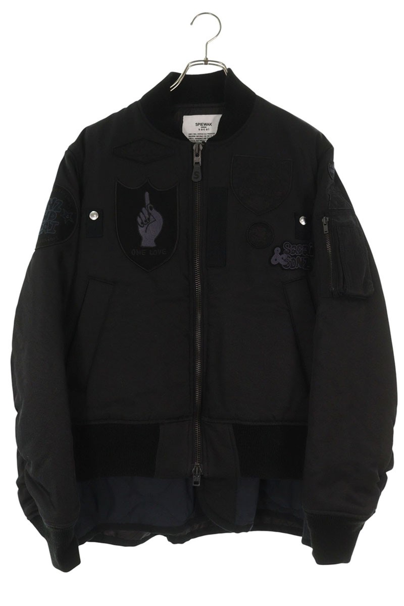 楽天市場】Sacai サカイ ジャケット サイズ:1 23AW Sロゴ ワッペン