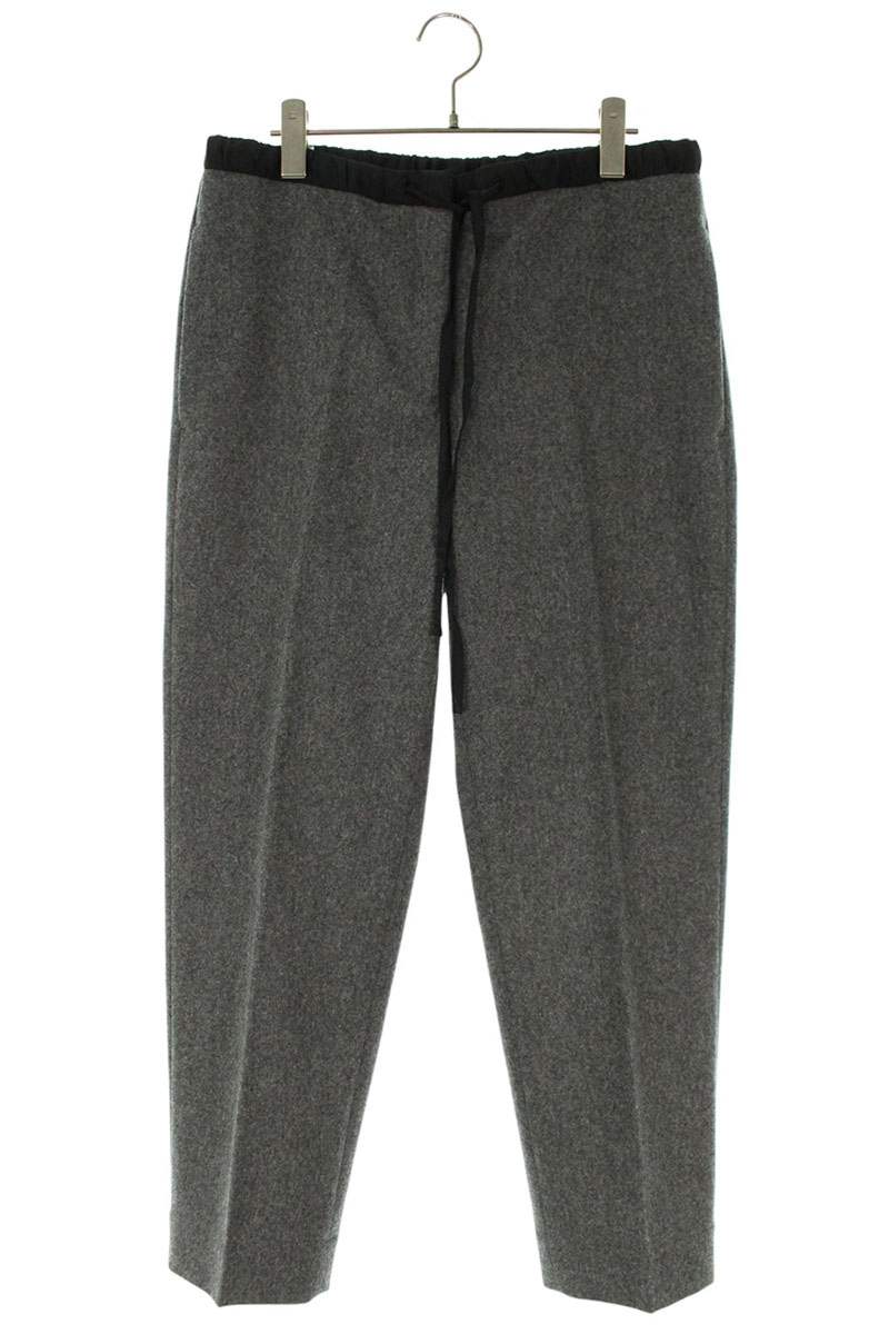 ジルサンダープラス JILSANDER+ 大きさ:36  JPPT310550 ウールロングパンツ(薄墨色)【101062】【BS99】【レディース】【中古】bb187#rinkan*A