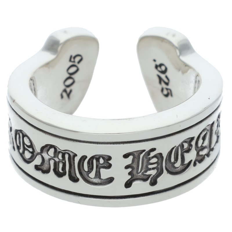 クロムハーツ　ラージ スクロールラベル リング 【正規品】 楽天市場】クロムハーツ Chrome Hearts サイズ:15号 LG SCROLL LABEL