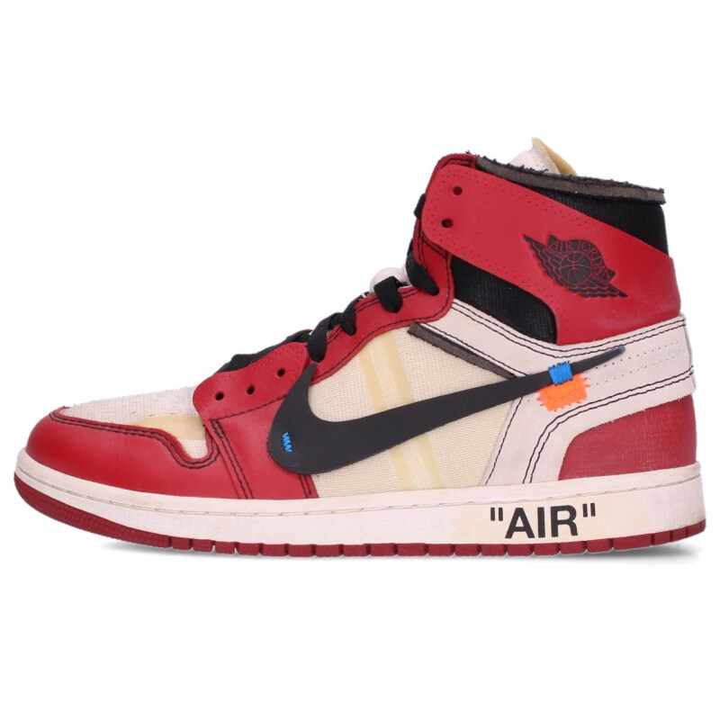 楽天市場】【中古】ナイキ NIKE AIR JORDAN 1 × OFF-WHITE NRG UNC
