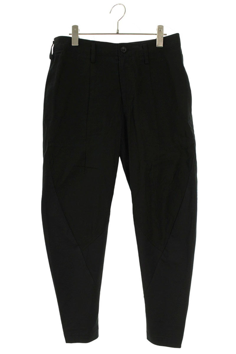 イッセイミヤケメン ISSEY MIYAKE MEN 大きさ:1  ME98-FF047 ダイアログボックスうつり変わりコットンロングパンツ(黒いこと)【101062】【BS99】【メンズ】【中古】bb187#rinkan*B