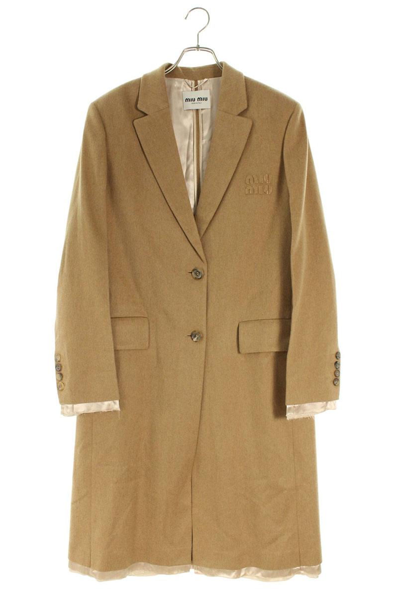 ミュウミュウ　メンズ　Pコート　アウター　イタリア製　miumiu アーカイブ 楽天市場】ミュウミュウ MIUMIU アーカイブ ダブルブレスト Pコート