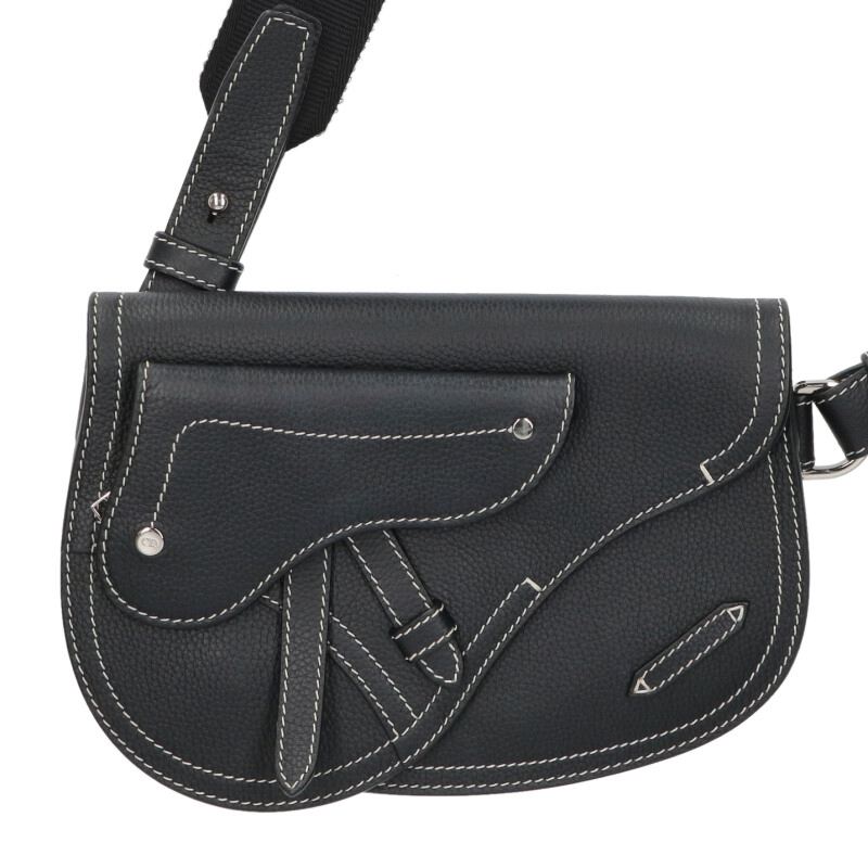 【楽天市場】ディオール DIOR SADDLE サドル カーフスキンショルダーバッグ(ブラック×シルバー)【522152】【OM10】【小物 ...