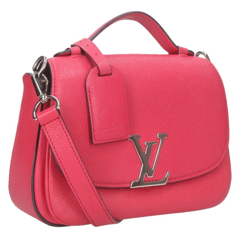 ルイヴィトン LOUISVUITTON　 M54060 パルナセア ヴィヴィエンヌNM トリヨンレザー フランボワーズショルダーバッグ(ピンク×シルバー)【822152】【BS99】【小物】【中古】bb30#rinkan*B