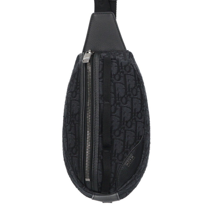 ディオール DIOR　 2ESBC311YKY SCARAB スカーブ オブリークミニウエストバッグ(ブラック調)【622152】【BS55】【小物】【中古】bb205#rinkan*A