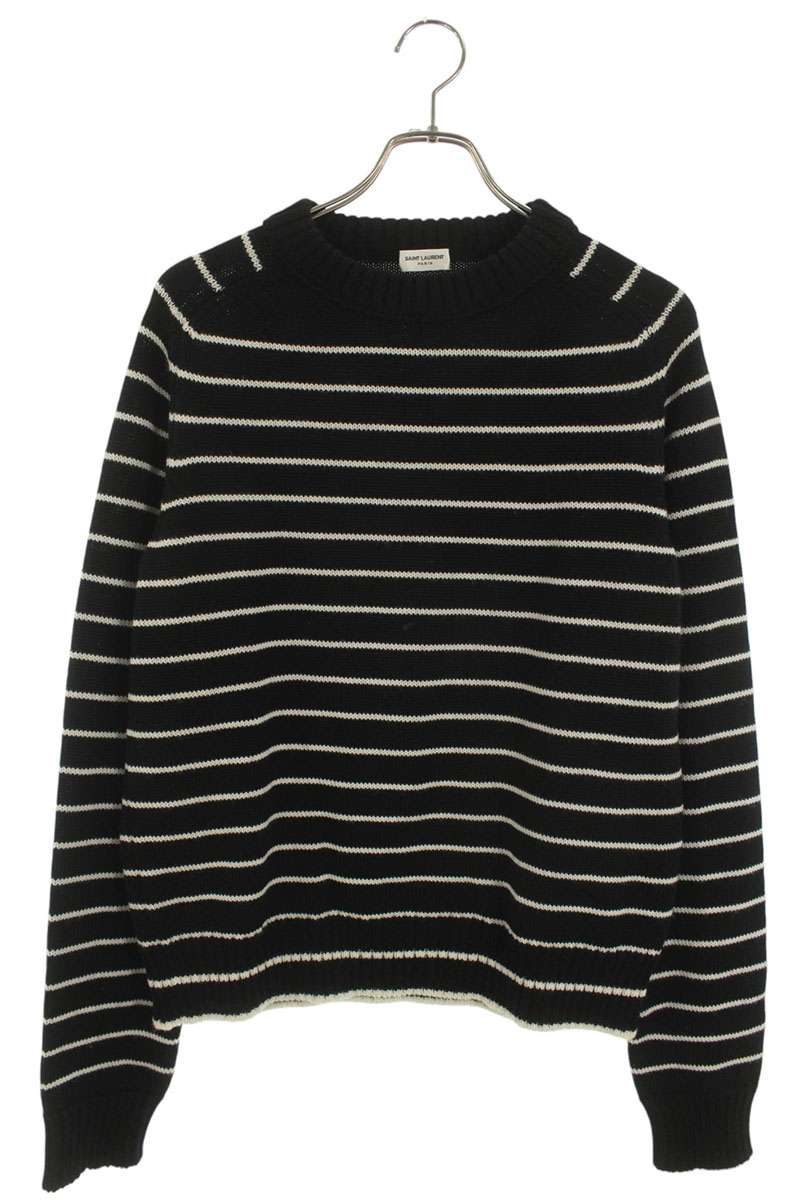 サンローランパリ サイズ:M  527296 YA2TE フラワー刺繍ケーブルニット 中古 BS99 楽天市場】サンローランパリ SAINT LAURENT PARIS サイズ:M 527296