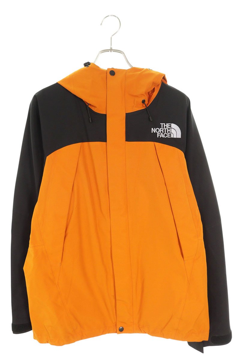 ノースフェイス THE NORTH FACE サイズ:L Mountain Jacket NP61540 GORE-TEXマウンテンジャケットブルゾン(オレンジ×ブラック)【501062】【BS99】【メンズ】【中古】bb177#rinkan*B|RINKAN