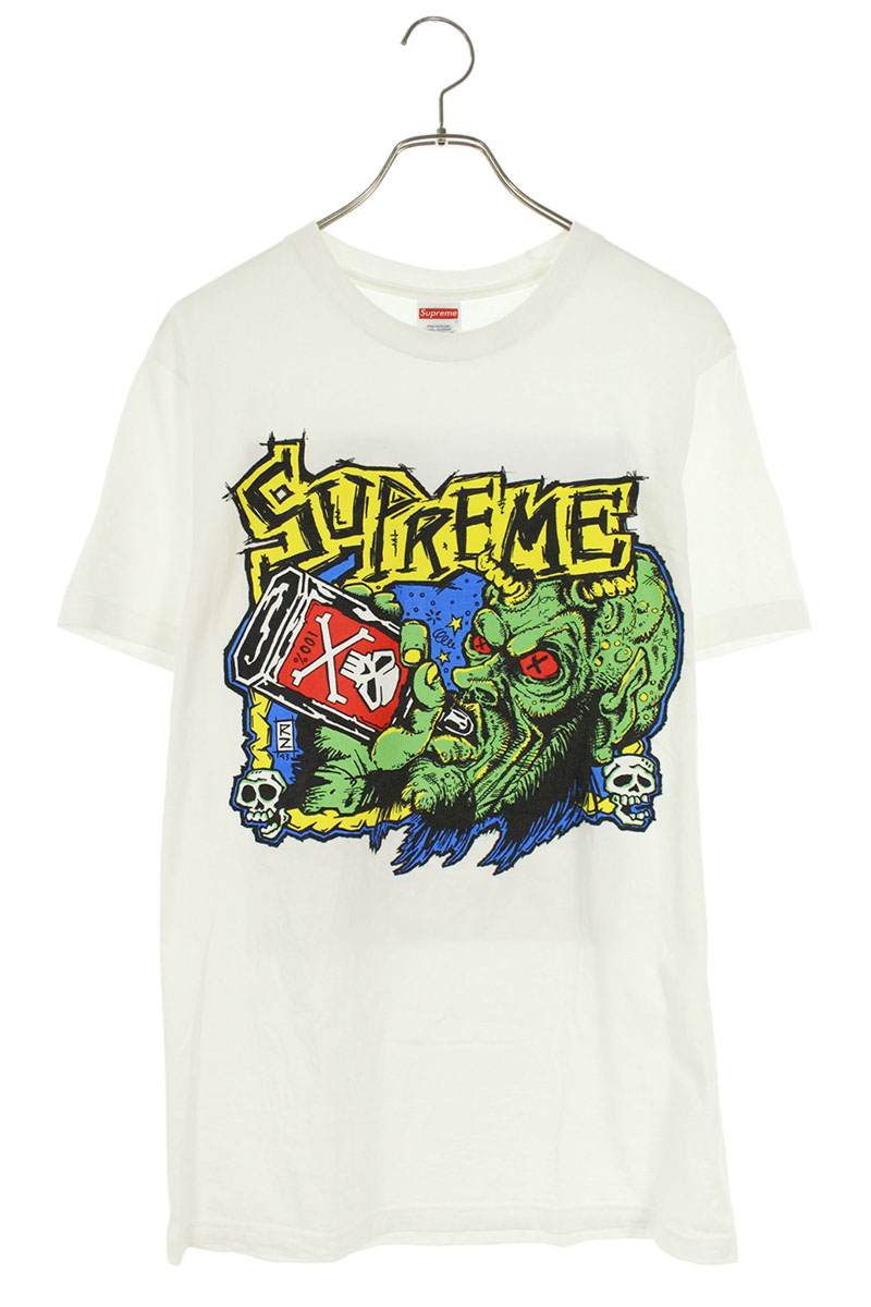 シュプリーム SUPREME 大きさ:S  25AW  Fuckin Blowout Tee 向こう正面刷り上げるプルオーバー(白いこと)【923062】【SB01】【メンズ】【中古】bb297#rinkan*B
