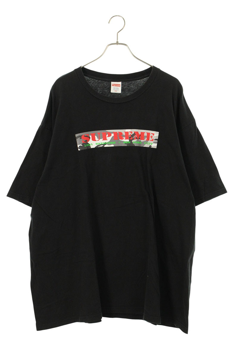 シュプリーム SUPREME 大きさ:XXL  25SS  Hardcore Tee ハードコアロゴプルオーバー(黒いこと)【923062】【SB01】【メンズ】【中古】bb132#rinkan*B