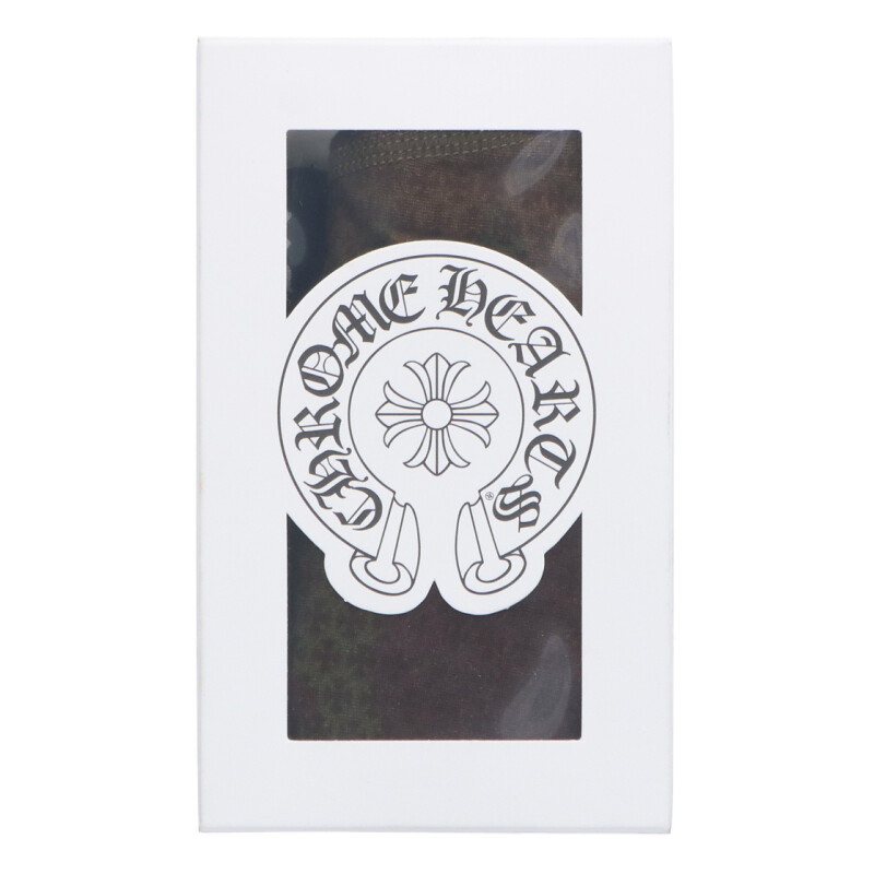 クロムハーツ Chrome Hearts　 サイズ:M CH総柄迷彩ボクサーパンツ(グリーン)【401062】【SJ02】【小物】【中古】bb82#rinkan*S