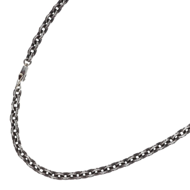 クロムハーツ Chrome Hearts 大きさ:18inch  PAPER CHAIN 18 調査報告チェーン店18inch しろがね色首飾り(しろがね色 38.03g)【105062】【HJ12】【小物】【中古】bb455#rinkan*B