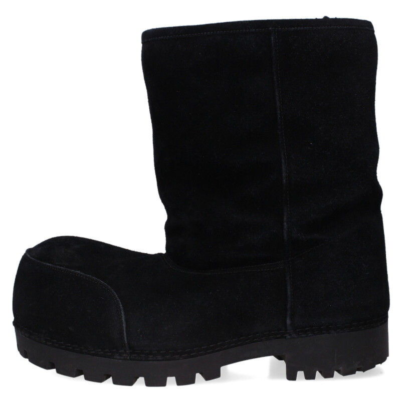 バレンシアガ BALENCIAGA　 サイズ:43 アラスカ ムートンビッグブーツ(ブラック)【901062】【SS13】【メンズ】【小物】【中古】bb484#rinkan*B