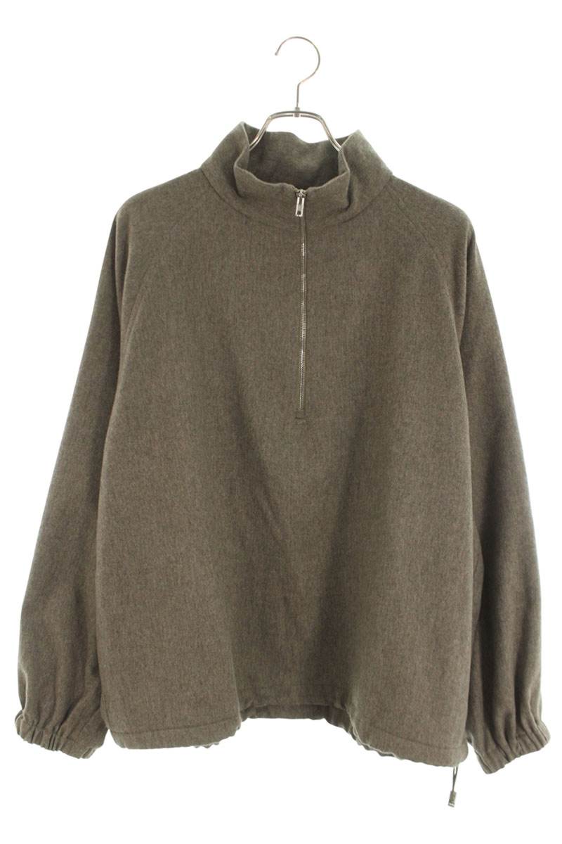 コルボ CORBO 大きさ:S ハーフジップカシミヤ混編み物(赤銅色調)【311062】【BS99】【メンズ】【中古】bb78#rinkan*A
