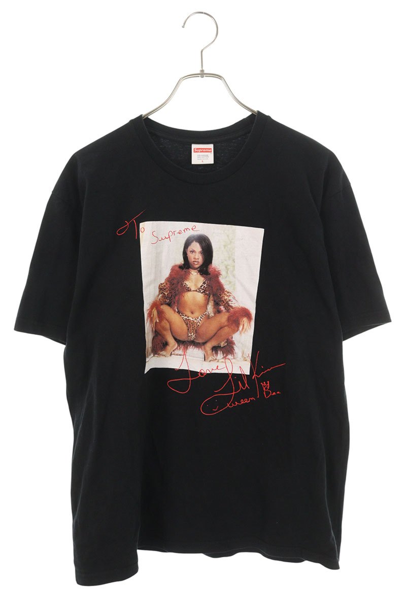 シュプリーム SUPREME 大きさ:L  22SS  Lil Kim Tee 映し絵刷り上げるプルオーバー(黒いこと)【923062】【SB01】【メンズ】【中古】bb344#rinkan*B