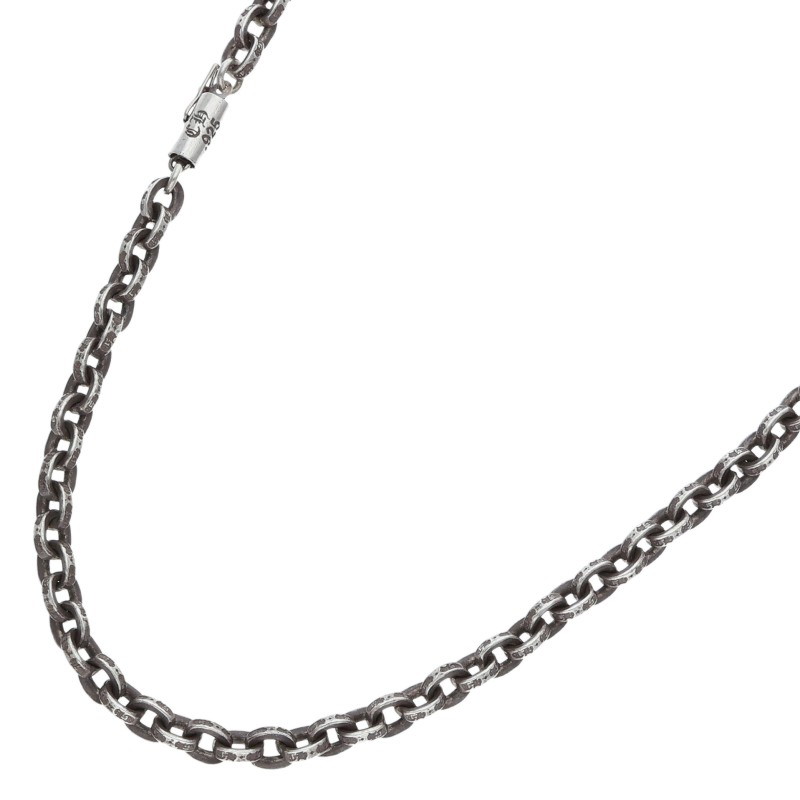 クロムハーツ Chrome Hearts サイズ:24inch PAPER CHAIN 24 ペーパーチェーン24inch シルバーネックレス(シルバー 44.85g)【811062】【GZ11】【小物】【中古】bb78#rinkan*B