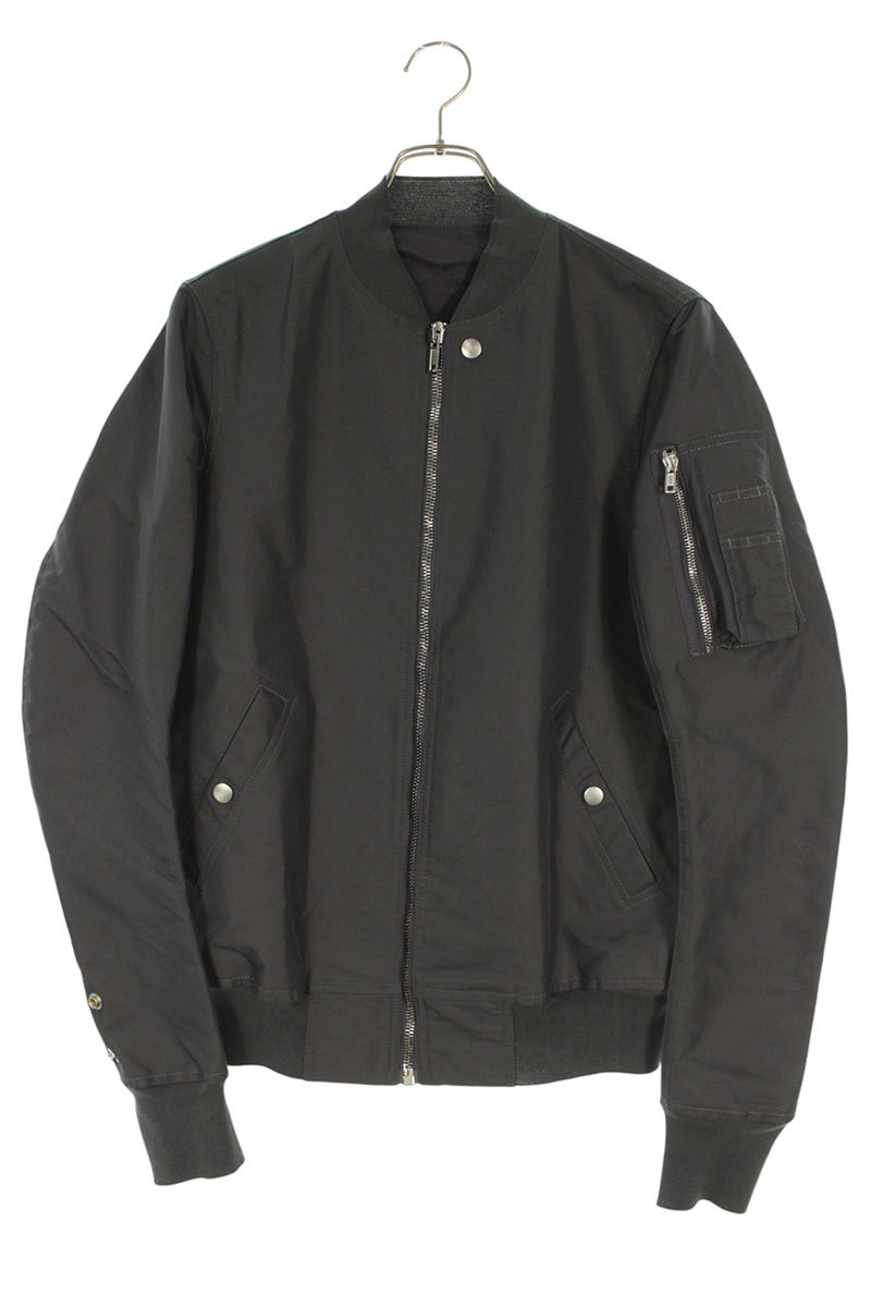 楽天市場】Rick Owens 2018SS Leather Bomber Jacket RU18S5775-LBG