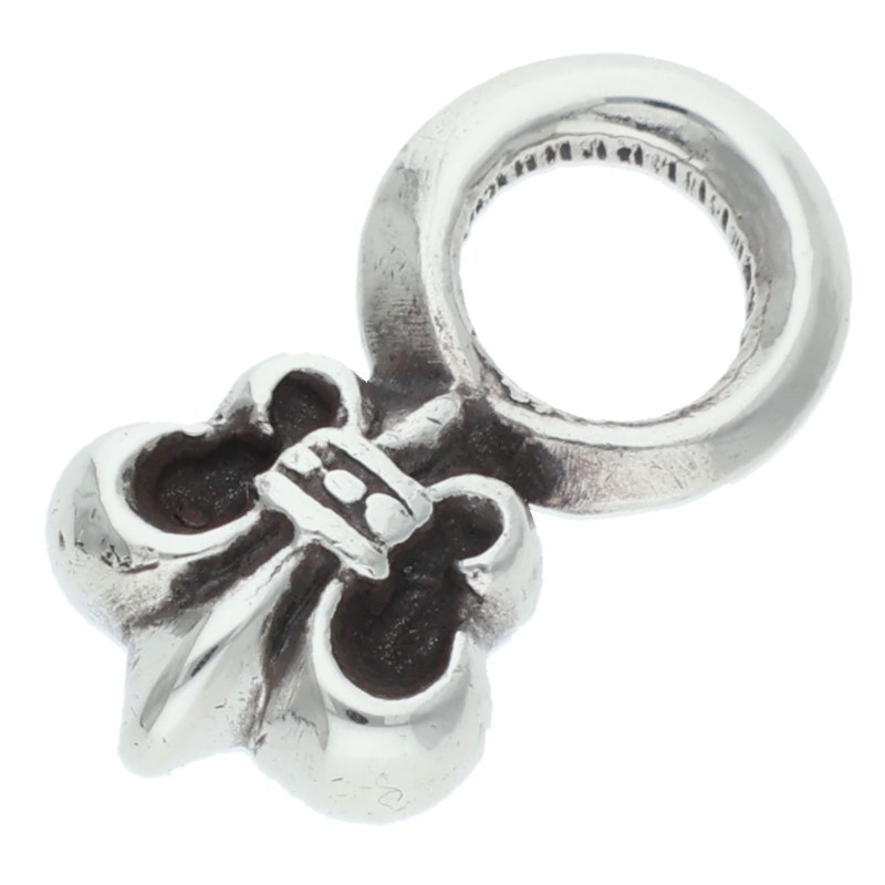 クロムハーツ Chrome Hearts   #A STACK BS FLUER BSフレアスタックチャーム しろがね色首飾りとっ始め(しろがね色 1.13g)【521062】【NO05】【小物】【中古】bb170#rinkan*B