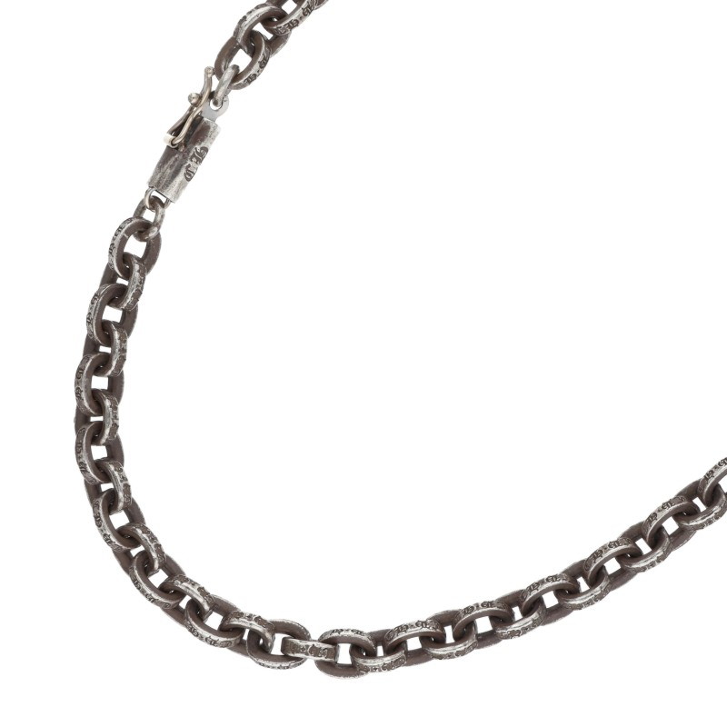クロムハーツ Chrome Hearts 大きさ:24inch  PAPER CHAIN 24 調査報告チェーン店24inch しろがね色首飾り(しろがね色 45.32g)【105062】【HJ12】【小物】【中古】bb326#rinkan*B