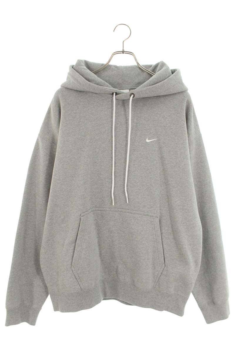 シークエル SEQUEL　 ×ナイキ NIKE サイズ:XL DX1356-063 WEEKEND プルオーバーパーカー(グレー)【102062】【BS99】【メンズ】【中古】bb18#rinkan*B