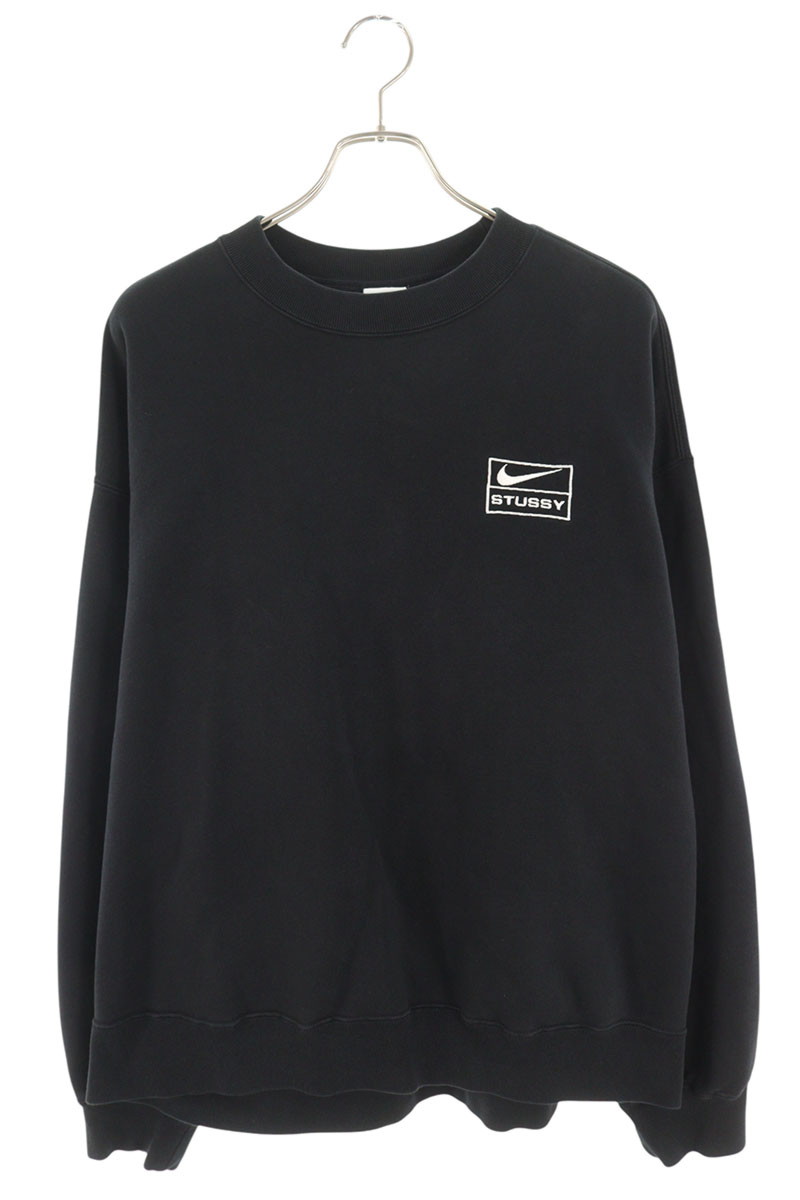 ナイキ NIKE　 サイズ:XL DO5311-010 ロゴ刺繍スウェット(ブラック)【102062】【BS99】【メンズ】【中古】bb18#rinkan*B