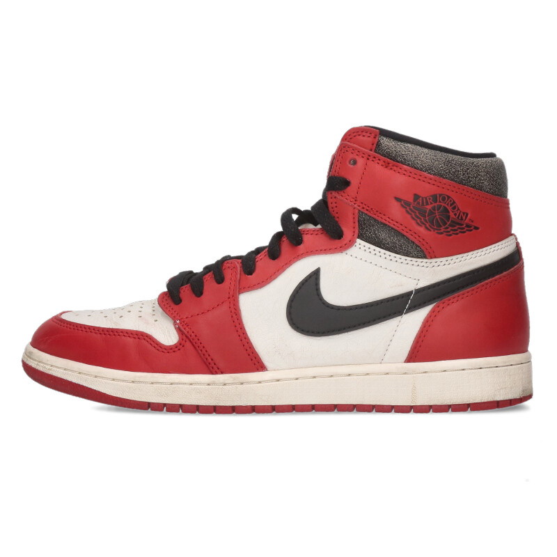 ナイキ NIKE　 サイズ:28 AIR JORDAN 1 HIGH OG CHICAGO LOST & FOUND DZ5485-612 エアジョーダンワンハイロストアンドファウンドスニーカー(レッド×ホワイト×ブラック)【102062】【BS99】【メンズ】【小物】【中古】bb248#rinkan*B