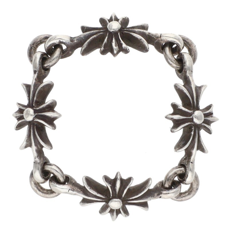 クロムハーツ Chrome Hearts　サイズ:13号 RING TNY E CH PLS タイニーECHプラス シルバーリング(シルバー 2.51g)【105062】【HJ12】【小物】【中古】bb92#rinkan*B ｜RINKAN 114,114円
