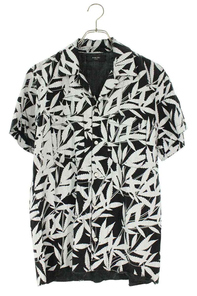 楽天市場】AMIRI Short Sleeve Bandana Print Silk Shirt アミリ