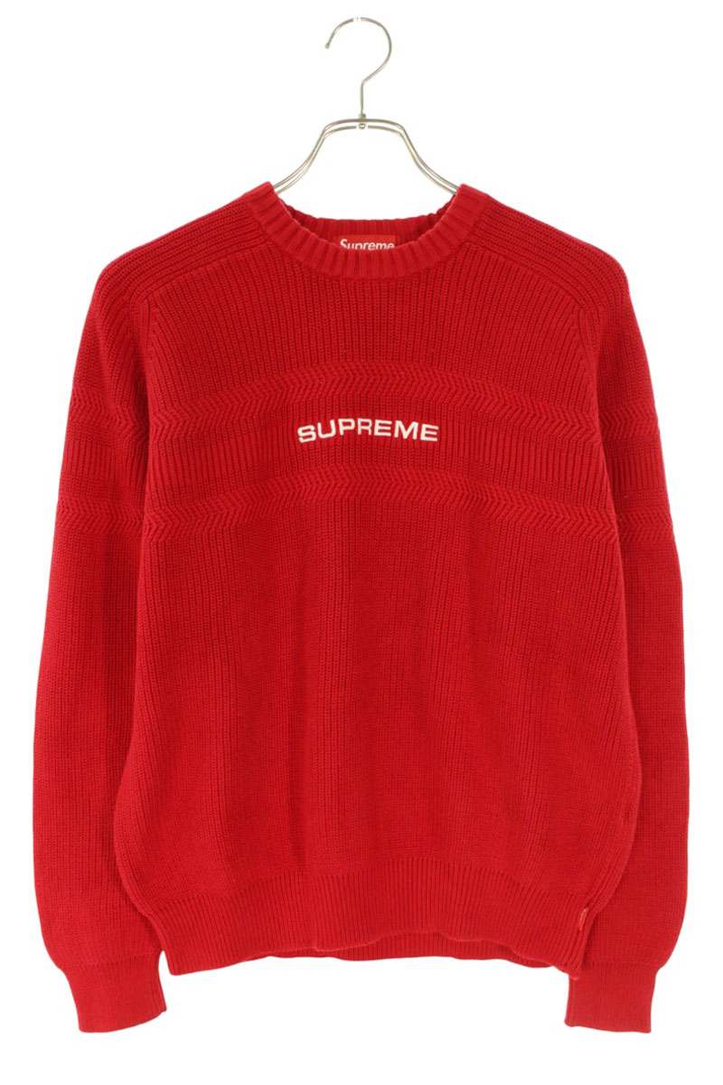 楽天市場】Supreme シュプリーム ニット ブランドロゴ 柄 クルーネック
