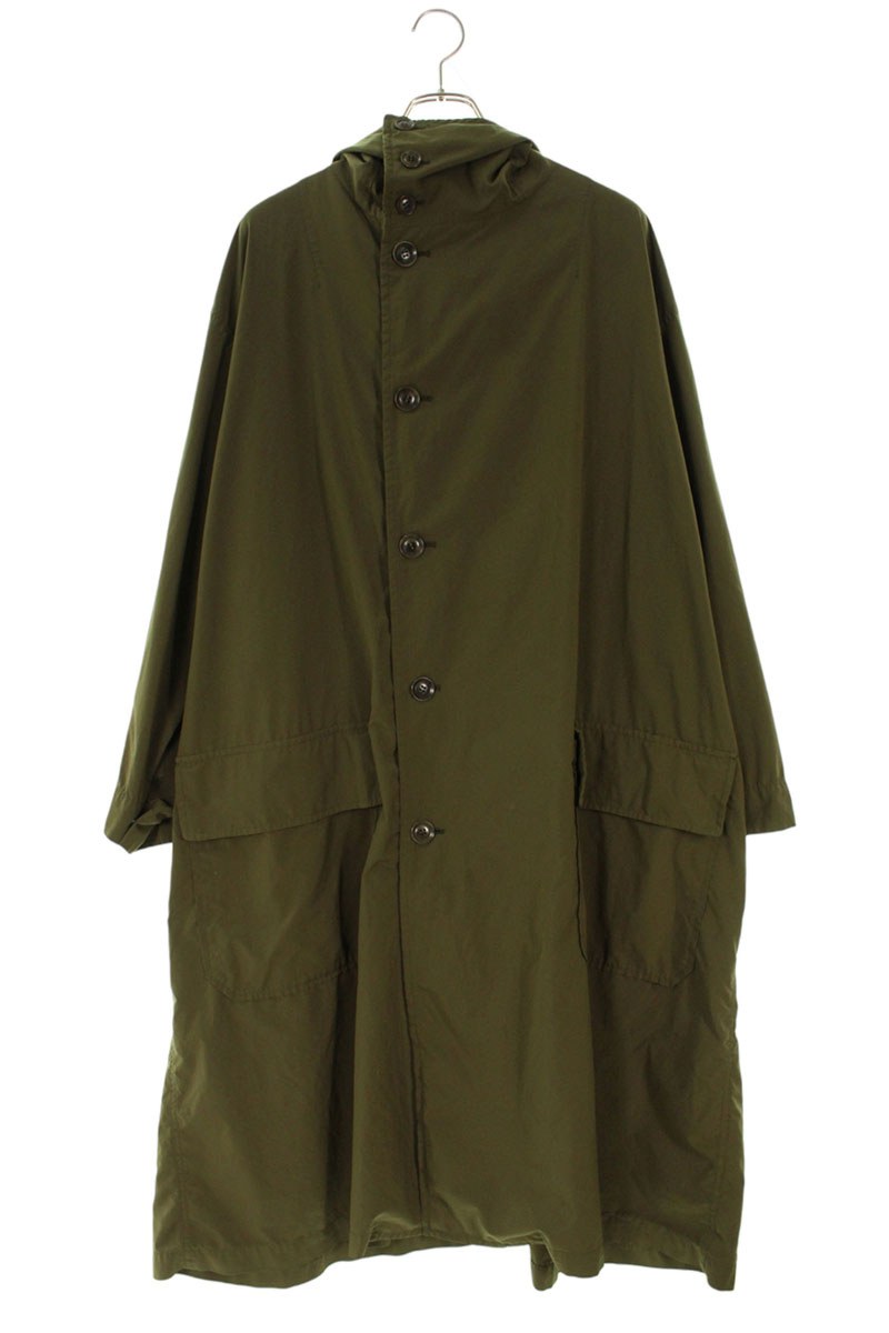 ワイズ Y\u0027s 大いさ:1  YH-C01-900 フーデッドロングコート(カーキ)【102062】【BS99】【メンズ】【中古】bb132#rinkan*B メンズファッション-コート・ジャケット