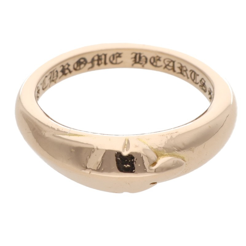 クロムハーツ Chrome Hearts　 サイズ:10号 22K BABY CLSC ベイビークラシックフレアニー ゴールドリング(イエローゴールド 7.92g)【031062】【SJ02】【小物】【中古】bb33#rinkan*B 270,270円