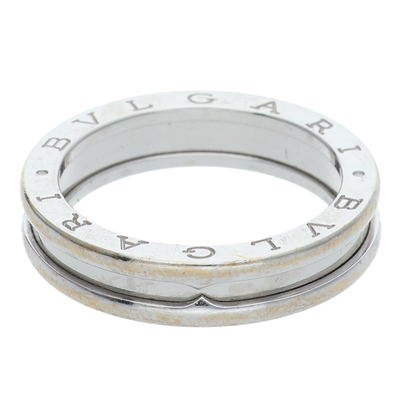 ブル小峡谷 BVLGARI 大きさ:60/19号  ビーゼロワン K18WG1ダンス楽隊輪っか(白いことゴールド 8.27g)【102062】【GZ14】【小物】【中古】bb470#rinkan*B