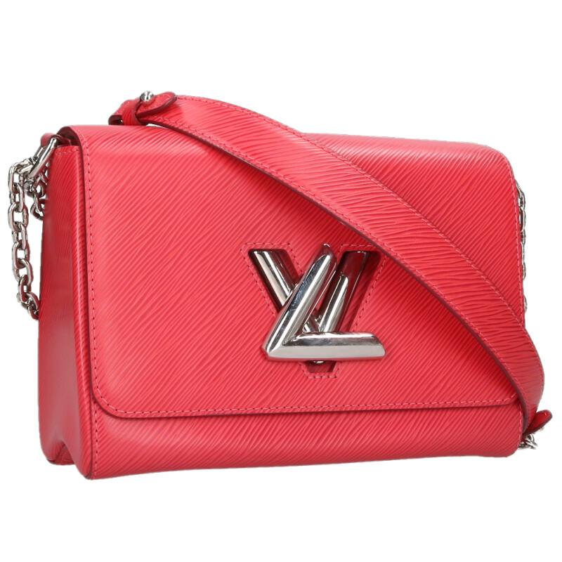 ルイヴィトン LOUISVUITTON　サイズ:MM M51004 ツイストMM エピ ポピーペタルショルダーバッグ(レッド&times;シルバー)【602062】【BS99】【小物】【中古】bb30#rinkan*A｜RINKAN