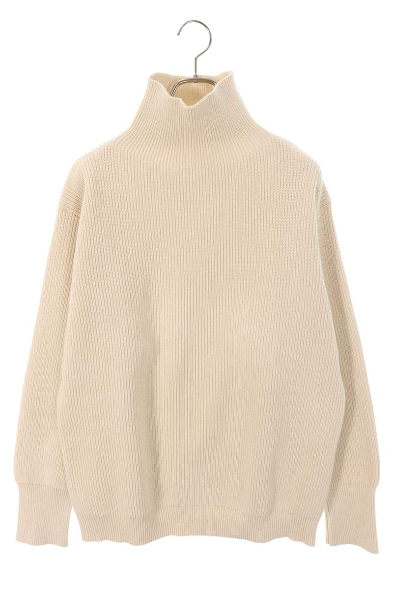 ジルサンダープラス JILSANDER+ 大きさ:40  JPPS759523 ハイネック編み物(象牙色)【102062】【BS99】【メンズ】【中古】bb33#rinkan*B