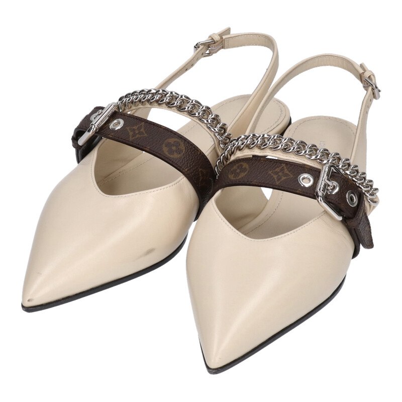 楽天市場】【靴】LOUIS VUITTON ルイ ヴィトン モノグラムサテン