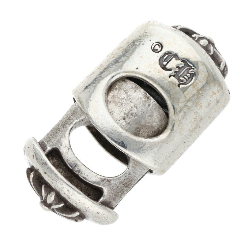 クロムハーツ Chrome Hearts　 LACESTPPRV1 レースストッパー シルバーネックレストップ(シルバー 10.98g)【602062】【SJ02】【小物】【中古】bb431#rinkan*B