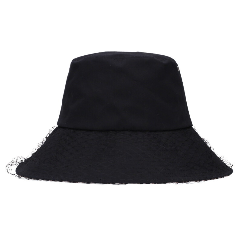 ディオール DIOR　サイズ:56 95TDD924G130 オブリークチュールバケットハット(ブラック)【712062】【BS99】【小物】【中古】bb132#rinkan*B｜RINKAN