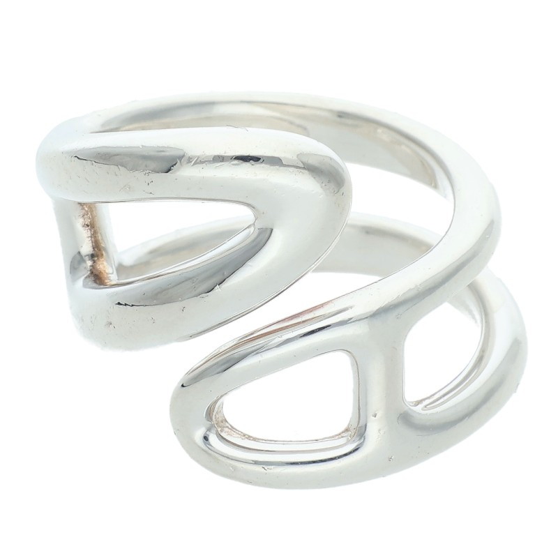 楽天市場】エルメス HERMES サイズ:10号 エシャペGM シルバーリング