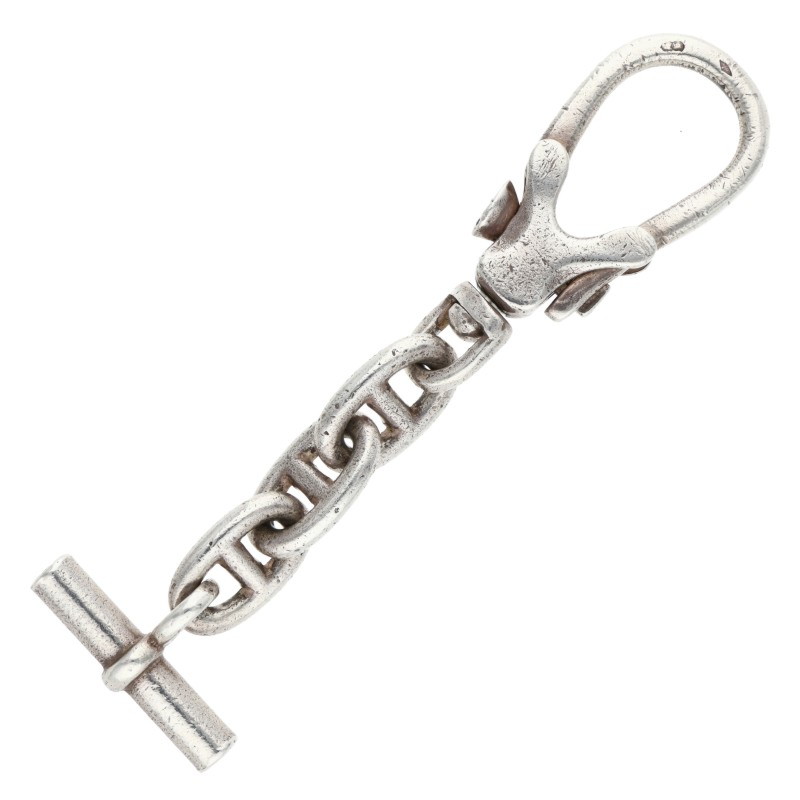 エルメス HERMES シェーヌダンクルシルバーウォレットチェーン(シルバー 27.02g)【802062】【NO05】【小物】【中古】bb209#rinkan*B |RINKAN