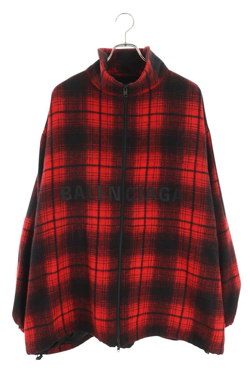 楽天市場】【BALENCIAGA】バレンシアガ『ロゴ総柄 ボア ジップアップ