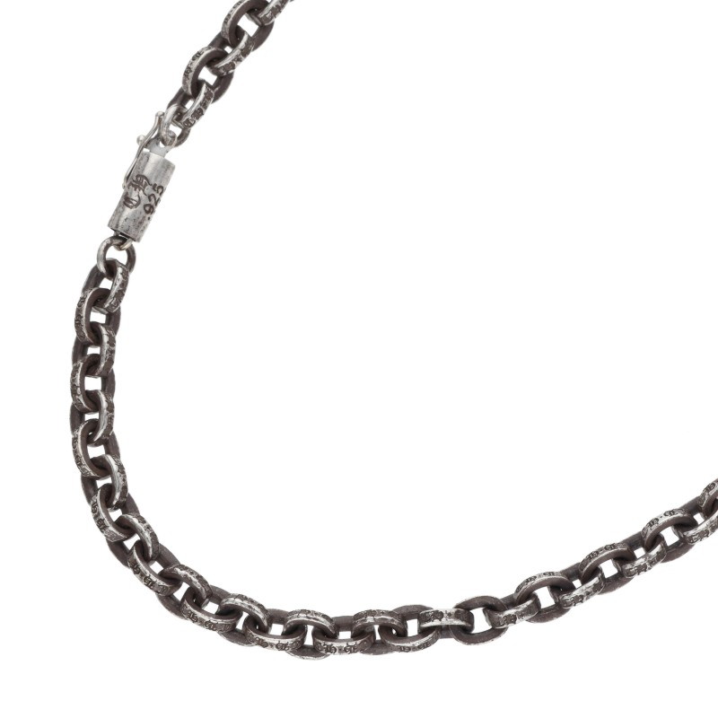 クロムハーツ Chrome Hearts サイズ:18inch PAPER CHAIN 18 ペーパーチェーン18inch シルバーネックレス(シルバー 33.2g)【312062】【SS07】【小物】【中古】bb30#rinkan*B |RINKAN