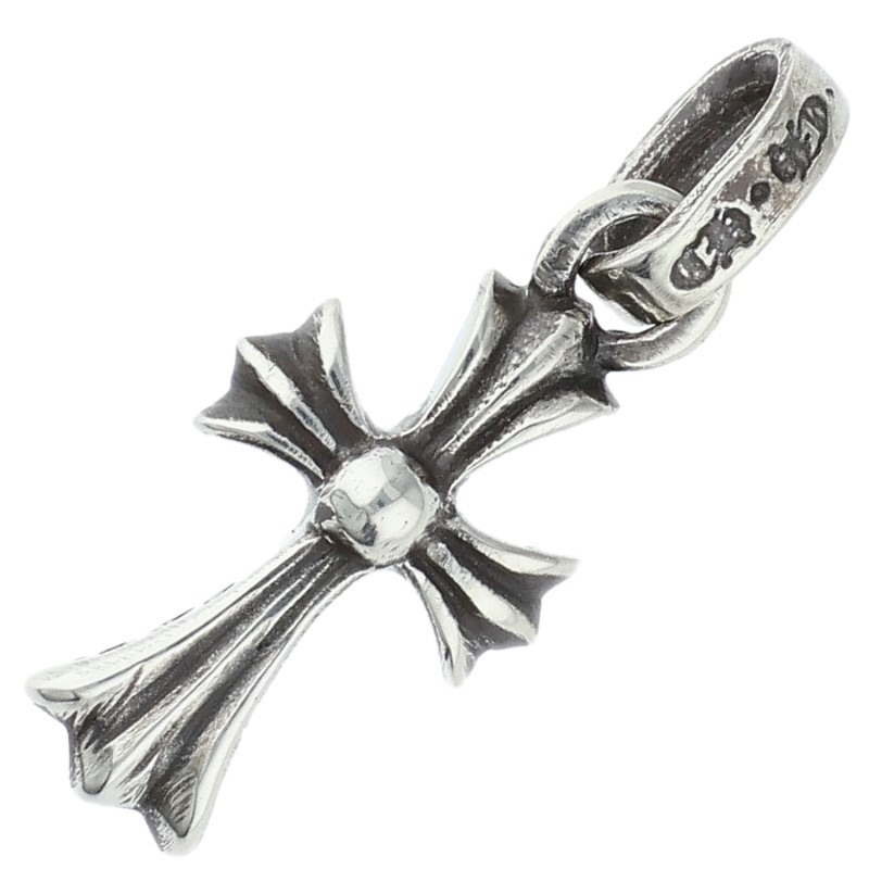 クロムハーツ Chrome Hearts   CRS BBYFAT ベイビーファット 引きつける しろがね色首飾りとっ始め(しろがね色 2.21g)【812062】【os06】【小物】【中古】bb453#rinkan*B