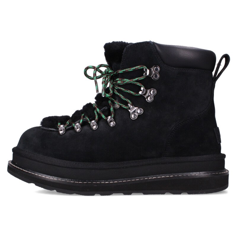 サカイ Sacai ×アグ UGG 大いさ:27糎  25AW  25-03865M ボアレースアップブーツ(黒いこと)【103062】【OM10】【メンズ】【小物】【中古】bb187#rinkan*A 靴-その他