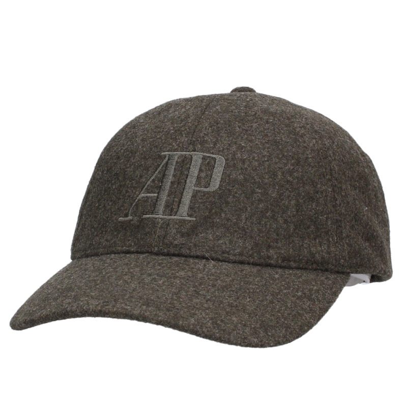 オーデマピゲ Audemars Piguet　 サイズ:S ロゴ刺繍ベースボールキャップ(ダークグリーン)【622062】【BS99】【小物】【中古】bb162#rinkan*A