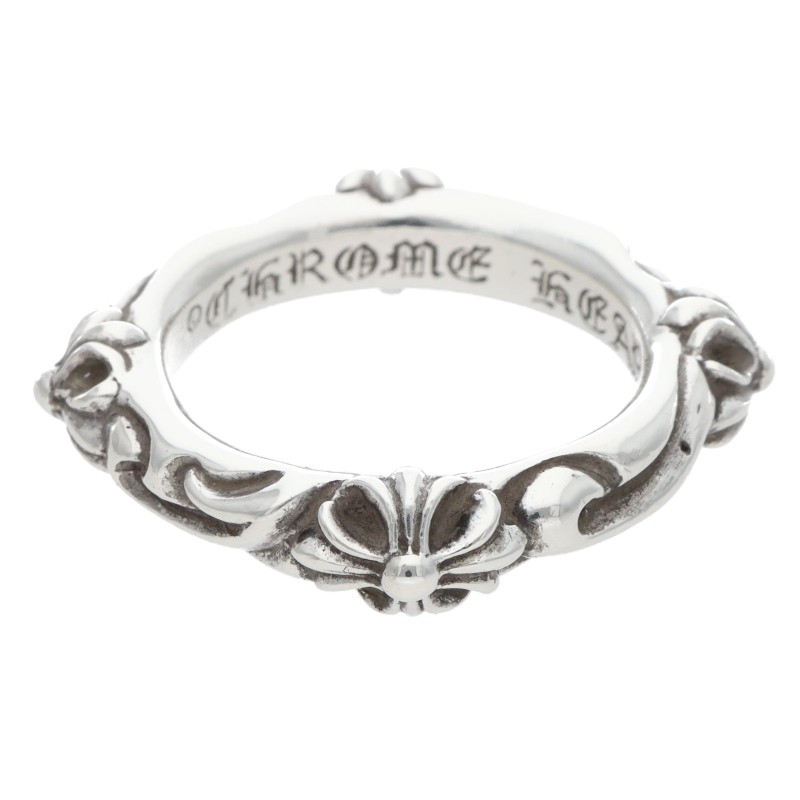 クロムハーツ Chrome Hearts サイズ:16号  SBT BAND SBTバンド シルバーリング(シルバー 8.55g)【022062】【OS06】【小物】【中古】bb460#rinkan*B