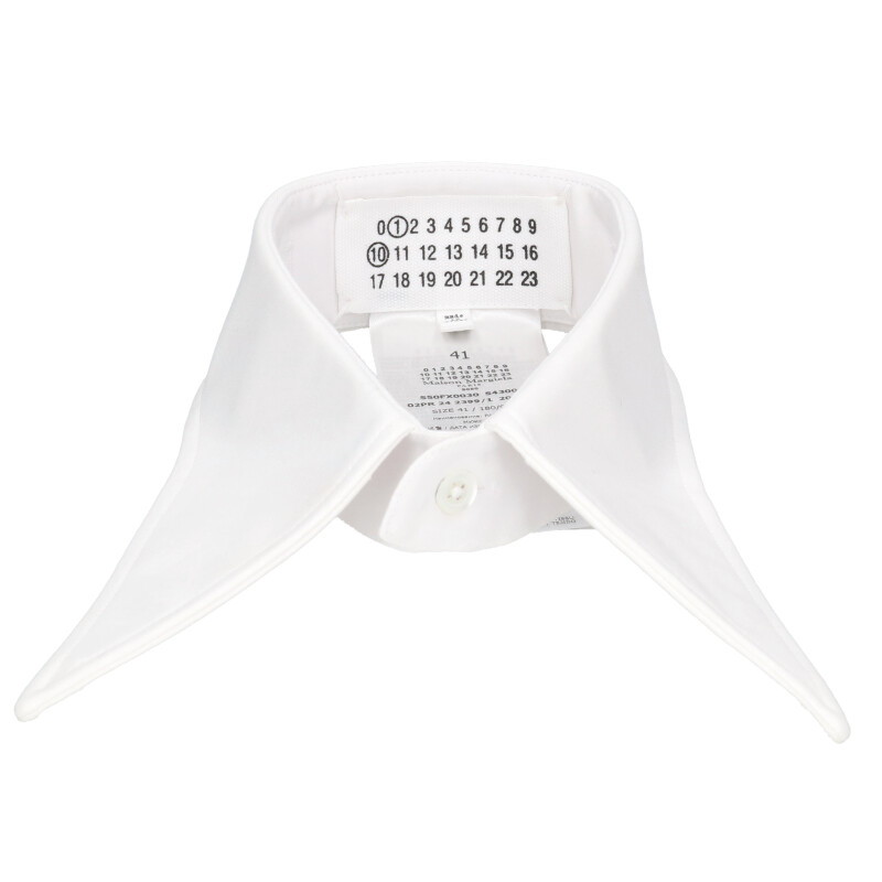 メゾンマルジェラ Maison Margiela　 サイズ:41 S50FX0030 カラー付け襟(ホワイト)【103062】【BS99】【小物】【中古】bb33#rinkan*A