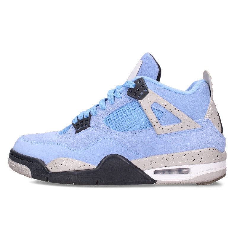 ナイキ NIKE　 サイズ:27cm CT8527-400 エアジョーダン4 ユニバーシティブルースニーカー(ブルー×グレー)【103062】【BS99】【メンズ】【小物】【中古】bb334#rinkan*B