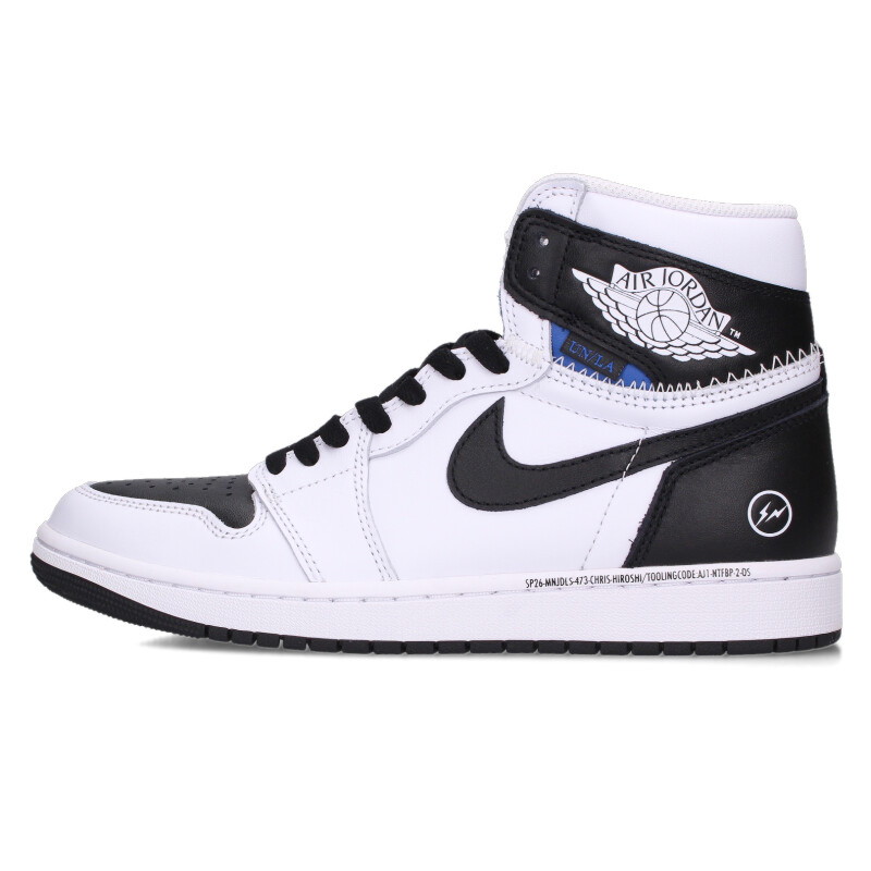 ナイキ NIKE　 ×ユニオン UNION サイズ:28cm AIR JORDAN 1 HIGH RETRO OG II7282-100 エアジョーダン1レトロ ハイ オージースニーカー(ブラック×ホワイト)【122062】【SB01】【メンズ】【小物】【中古】bb18#rinkan*S