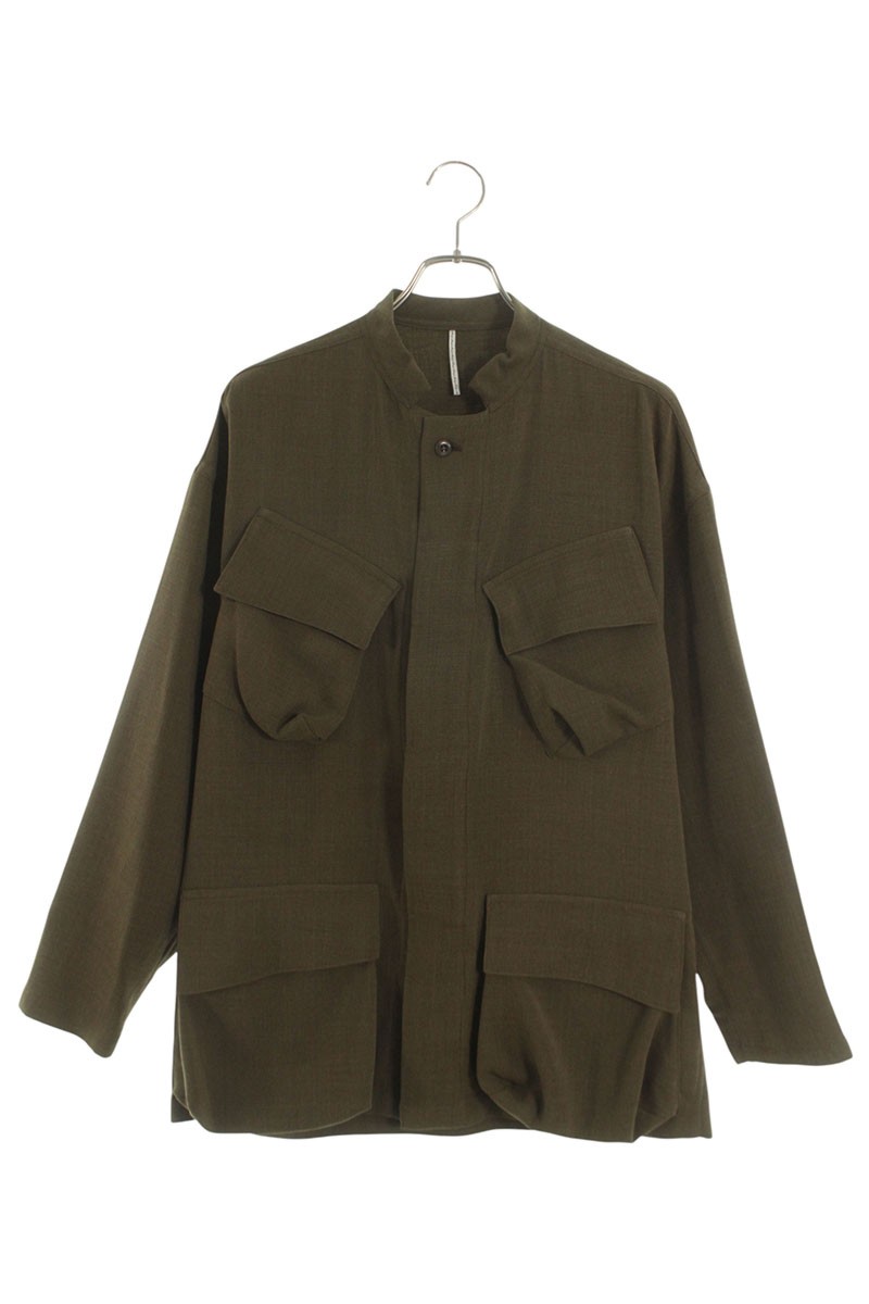 エムズブラック ms blaque 大きさ:ML  242702 FIELD JACKET フィールドジャケットブルゾン(赤銅色)【103062】【BS99】【メンズ】【中古】bb187#rinkan*S