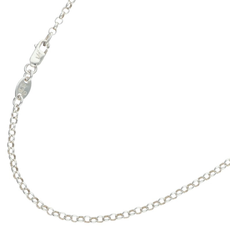 クロムハーツ Chrome Hearts 大いさ:18inch  NECKCHAIN R18 ロールチェーン18inch しろがね色頸飾り(しろがね色 4.76g)【422062】【SJ02】【小物】【中古】bb396#rinkan*B